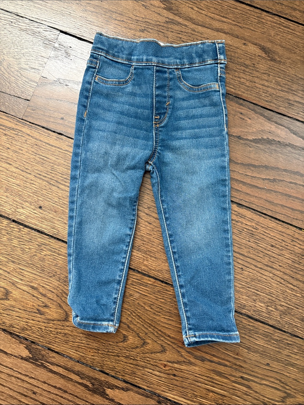 Levi's Girls Blue Stretch Denim Jeggings